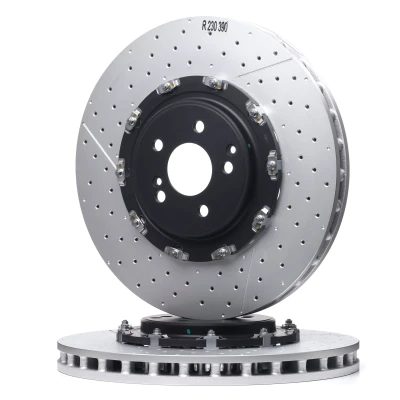 Imagem de BREMBO TWO PIECE FLOATING DISCS LINE 09.9313.33 Disco de travão MERCEDES BENZ: Classe C Coupe, CLS SL Cabrio