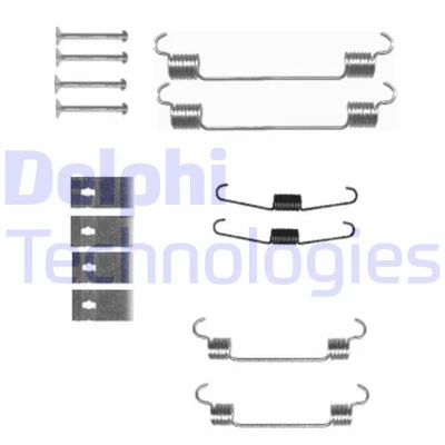 Imagem de DELPHI LY1343 Kit de acessórios, maxilas do travão