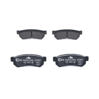 Imagem de ATE 13.0460 5663.2 Jogo de pastilhas para travão disco CHEVROLET: Lacetti Hatchback, Sedan, Nubira Carrinha