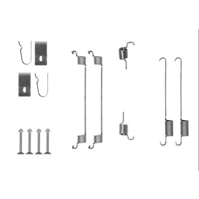 Imagem de Kit de acessórios, maxilas do travão TEXTAR 97041200