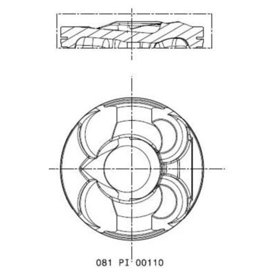 Imagem de Pistão MAHLE 081 PI 00110 000
