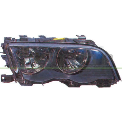 Imagem de PRASCO BM0184905 Farol Principal à direita H7/H7 FF preto para circulação pela com motor elétrico de regulação do alcance dos faróis