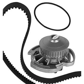 Imagem de METELLI 30 0425 1 Bomba de Água + Kit correia Distribuição 128 19mm para accionamento da dentada SEAT: Ibiza 2, Córdoba I Sedan