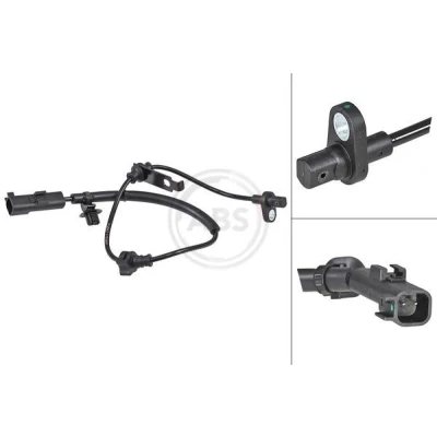 Imagem de A.B.S. 30189 Sensor de ABS activo 530 preto FORD: Mondeo 5 Kombi