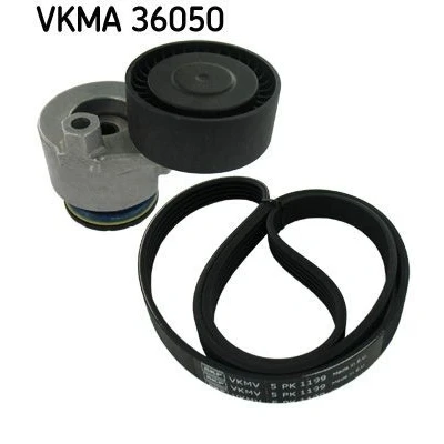 Imagem de SKF VKMA 36050 Jogo de correias trapezoidais estriadas RENAULT: CLIO 2, MEGANE 2 Stufenheck, Kasten, NISSAN: MICRA 3, Almera II Hatchback