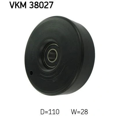 Imagem de SKF VKM 38027 Polia de Desvio MERCEDES BENZ: Classe C Sedan, T modell, E modell