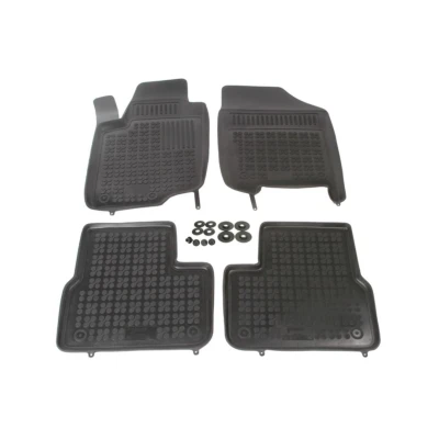 Imagem de REZAW PLAST 201304 Conjunto de tapete chão Borracha à frente e atrás 4 preto medida PEUGEOT: 207 Hatchback, SW