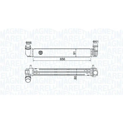Imagem de MAGNETI MARELLI 351319204730 Intercooler RENAULT: MEGANE 3, 3 Grandtour, Coupe