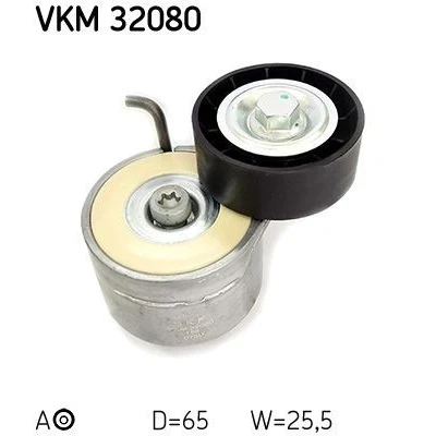 Imagem de SKF VKM 32080 Polia Tensora com material de fixação FIAT: Punto Evo Hatchback, Tipo Carrinha, Strada Pick up