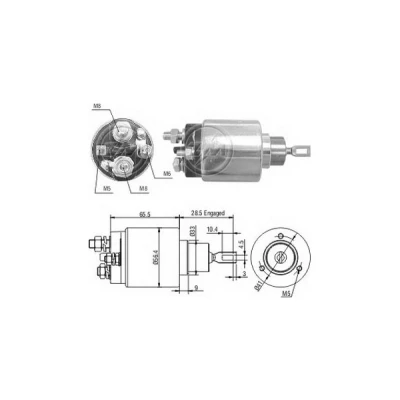 Imagem de ERA ZM1475 Interruptor electromagnético, motor de arranque