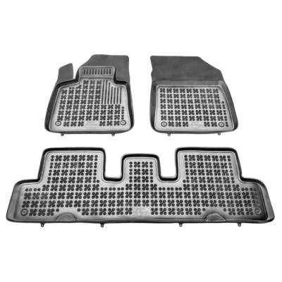 Imagem de REZAW PLAST 201227 Conjunto de tapete chão Borracha à frente e atrás preto CITROËN: C4 Picasso 2