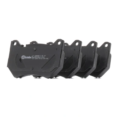 Imagem de BREMBO P 85 177 Jogo de pastilhas para travão disco preparado indicador aviso desgaste com chapa anti ruído sem acessórios AUDI: Q5