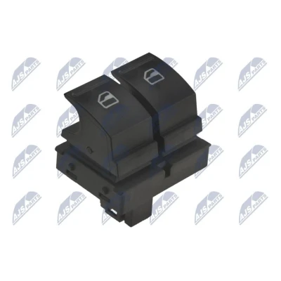 Imagem de NTY EWS VW 041 Interruptor, elevadores dos vidros à frente, lado esquerdo SKODA: Fabia 2, Octavia II Hatchback, 2 Combi endado, norauto,