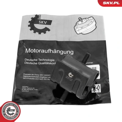 Imagem de ESEN SKV 75SKV113 Suporte, motor à frente Rolamento de Borracha e metal 86mm 105mm AUDI: 80 B3