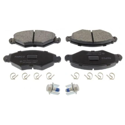 Imagem de MAPCO 6516 Jogo de pastilhas para travão disco Eixo dianteiro com chapa anti ruído PEUGEOT: 206 Hatchback, Van, 306 Hatchback