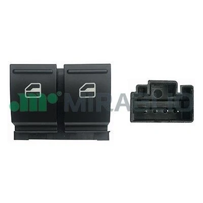 Imagem de MIRAGLIO 121/VKB76003 Interruptor, elevadores dos vidros à frente, lado esquerdo VOLKSWAGEN: Golf 6, 5, Polo V Hatchback