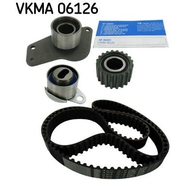 Imagem de SKF VKMA 06126 Jogo de correias dentadas 151 com perfil dentado arredondado RENAULT: CLIO 2, 2 Kasten, Kangoo I Express