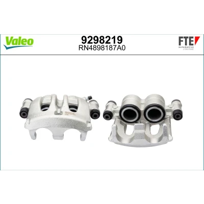 Imagem de FTE 9298219 Pinça de travão cinzento Ferro fundido Eixo dianteiro, lado direito sem suporte MERCEDES BENZ: Vito Van