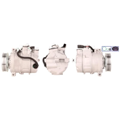 Imagem de LUCAS ACP501 Compressor PAG 46 R134a com juntas AUDI: A4 B6 Sedan, Avant, B5 SMART: Forfour I
