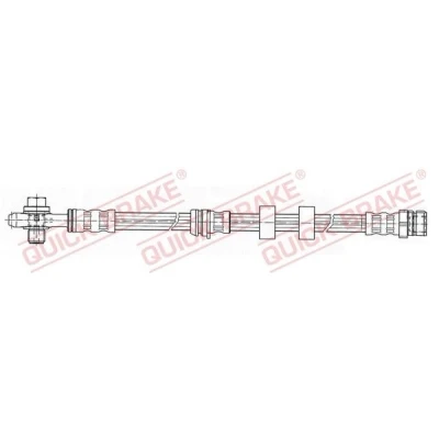 Imagem de QUICK BRAKE 58.984X Mangueira de Travão 520mm M10x1 com rosca interior, exterior SEAT: Ibiza 3, VOLKSWAGEN: Polo IV Hatchback