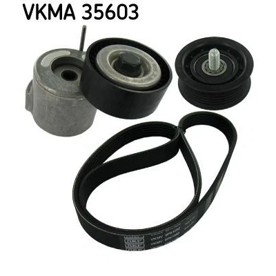 Imagem de SKF VKMA 35603 Jogo de correias trapezoidais estriadas