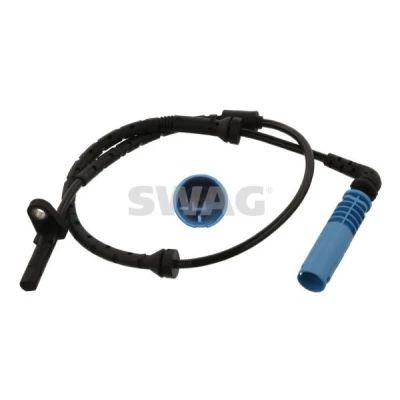 Imagem de SWAG 20 93 6808 Sensor de ABS Eixo traseiro esquerdo, direito 683 803 Azul, preto BMW: X5