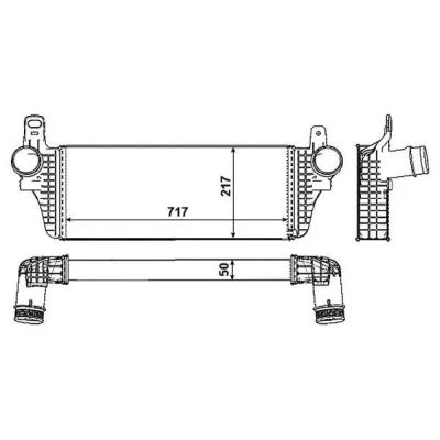 Imagem de NRF 30466 Intercooler