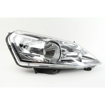 Imagem de VAN WEZEL 1612962 Farol Principal à direita H4 transparente amarelo para circulação pela com motor de regulação do alcance dos faróis P43t
