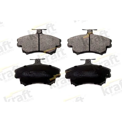 Imagem de KRAFT 6006410 Jogo de pastilhas para travão disco Eixo dianteiro incl. contacto aviso desgaste MITSUBISHI: COLT 6, Carisma Sedan