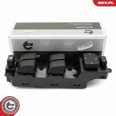 Imagem de ESEN SKV 37SKV463 Interruptor, elevadores dos vidros à frente, lado esquerdo MAZDA: 6 SW, Hatchback