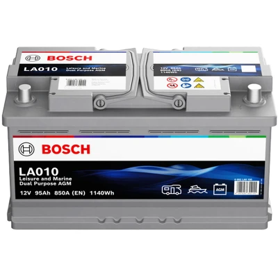 Imagem de BOSCH 0 092 LA0 100 Bateria de arranque 12V 850A B13