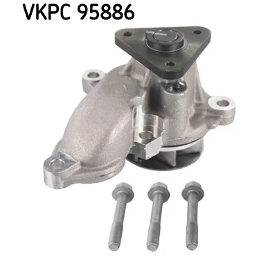 Imagem de SKF VKPC 95886 Bomba de água com juntas Metal para accionamento da correia trapezoidal estriada HYUNDAI: Getz, ACCENT 3 Stufenheck, ix20 endado,