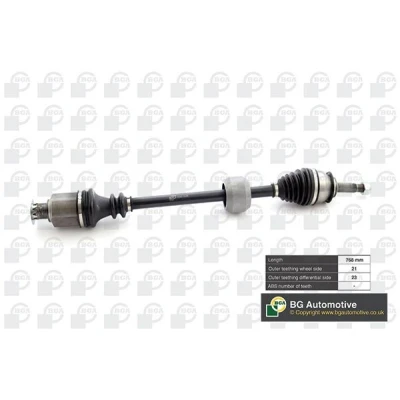 Imagem de BGA DS1500R Veio de transmissão Eixo dianteiro, lado direito