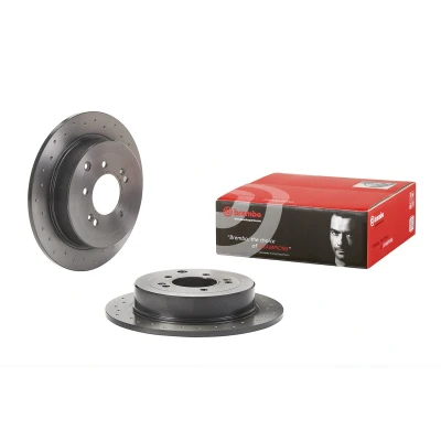Imagem de BREMBO 08.D429.1X Disco de travão 302 10 5 perfurado, cheio revestido alto carbono com parafusos HYUNDAI: Tucson, ix35, KIA: Sportage IV