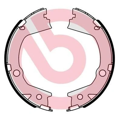 Imagem de BREMBO S 77 001 Maxilas de Travão Mão