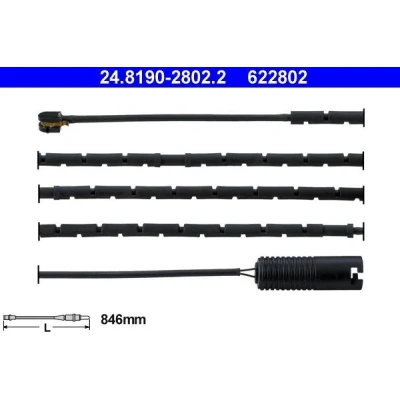 Imagem de ATE 24.8190 2802.2 Sensor de Desgaste Pastilha Freio ROVER: 75, MG: ZT T Carrinha
