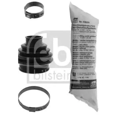 Imagem de FEBI BILSTEIN 100224 Fole de Transmissão Eixo traseiro, do lado da roda Termoplástico VOLKSWAGEN: Passat B6 Variant, GOLF 5, 6