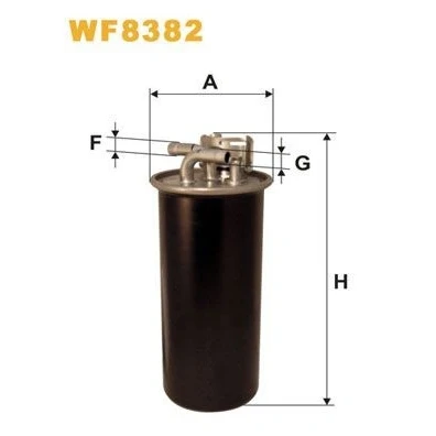 Imagem de Filtro combustível wix wf8382