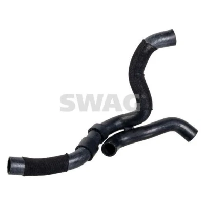 Imagem de SWAG 33 11 1381 Mangueira de Radiador EPDM (borracha etileno propileno dieno) VOLKSWAGEN: Scirocco III, GOLF 5, 6, SEAT: Leon II Hatchback