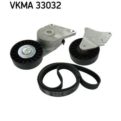 Imagem de SKF VKMA 33032 Jogo de correias trapezoidais estriadas PEUGEOT: Partner I Van, 306 Cabrio, Hatchback, CITROËN: Berlingo / First Van