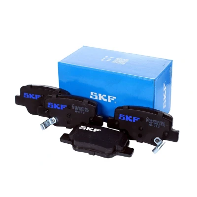 Imagem de SKF VKBP 90496 A Jogo de pastilhas para travão disco com avisador sonoro desgaste