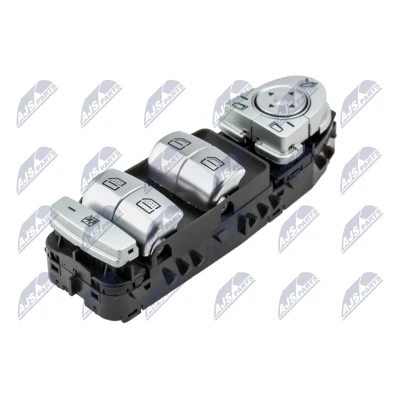 Imagem de NTY EWS ME 098 Interruptor, elevadores dos vidros à frente, lado esquerdo MERCEDES BENZ: Classe E Sedan, All Terrain, S Sedan