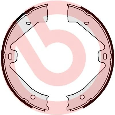 Imagem de BREMBO S 65 505 Maxilas de Travão Mão com acessórios