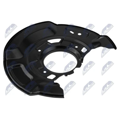 Imagem de NTY HTO TY 047 Defletor do Discos de Travão Eixo dianteiro, lado direito TOYOTA: Yaris II Hatchback