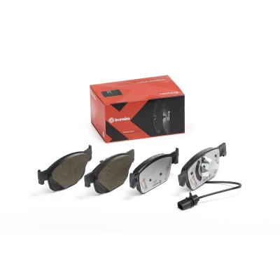 Imagem de BREMBO P 85 153X Jogo de pastilhas para travão disco incl. contacto aviso desgaste sem acessórios AUDI: A4 B9 Avant, A5 Sportback