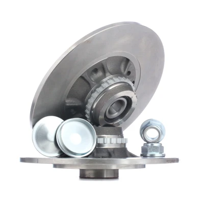 Imagem de BREMBO BEARING DISC LINE 08.5834.37 Disco de travão 238 8 4 cheio com anel sensor do ABS, jogo rolamentos roda RENAULT: CLIO 2