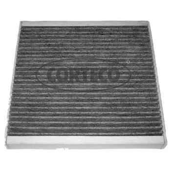 Imagem de CORTECO 80001035 Filtro, ar do habitáculo Filtro de carvão ativado 212 215 25 SMART: Fortwo II Coupe, Cabrio