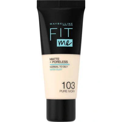 Imagem de Fit Me! da Maybelline Base de Maquilhagem Matte and Poreless Maybelinne 30 ml (Vários tons) 128 Warm Nude