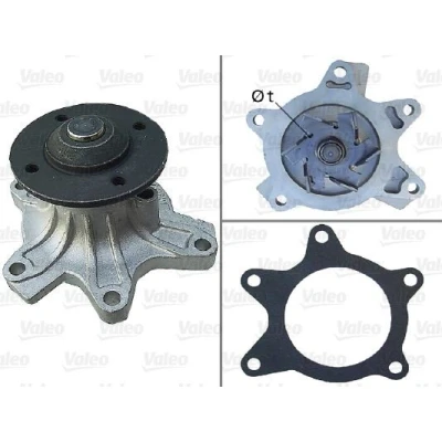 Imagem de VALEO 506907 Bomba de água com juntas sem tampa TOYOTA: Corolla IX Hatchback, Yaris I Auris MINI: Hatchback