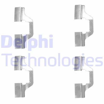 Imagem de DELPHI LX0492 Kit de acessórios, pastilhas travão RENAULT: CLIO 3, MEGANE 2, Scénic 1